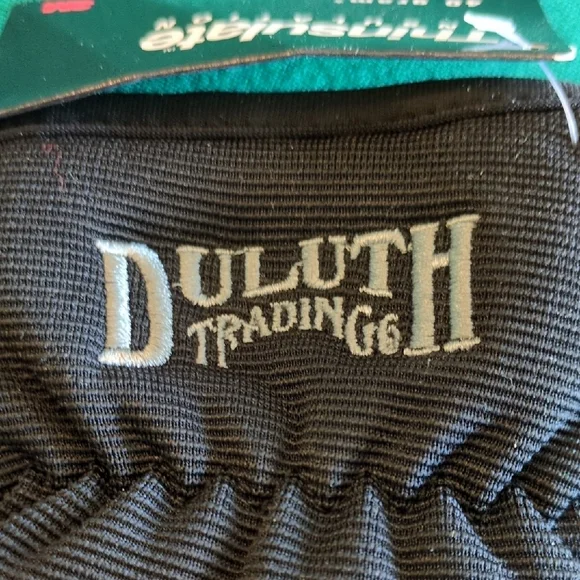 Duluth Trading Co Black &Tan, Poly & Leather Gloves XL - Picture 2 of 5